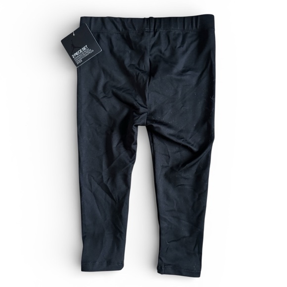 Jordan Logo Leggings + Member’s Mark Snow Boots Black Blue 2-Piece Gift Set 24M - Picture 6 of 14